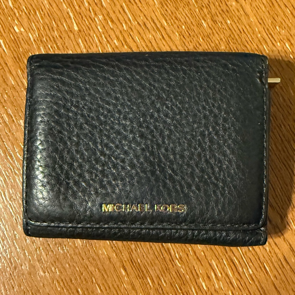 Michael Kors Black Leather Wallet